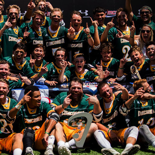 Men's Lacrosse team Won Nationals